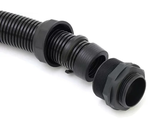 Nylon Cable 3/4 Inch Waterproof Plastic Flexible Conduit Connectors