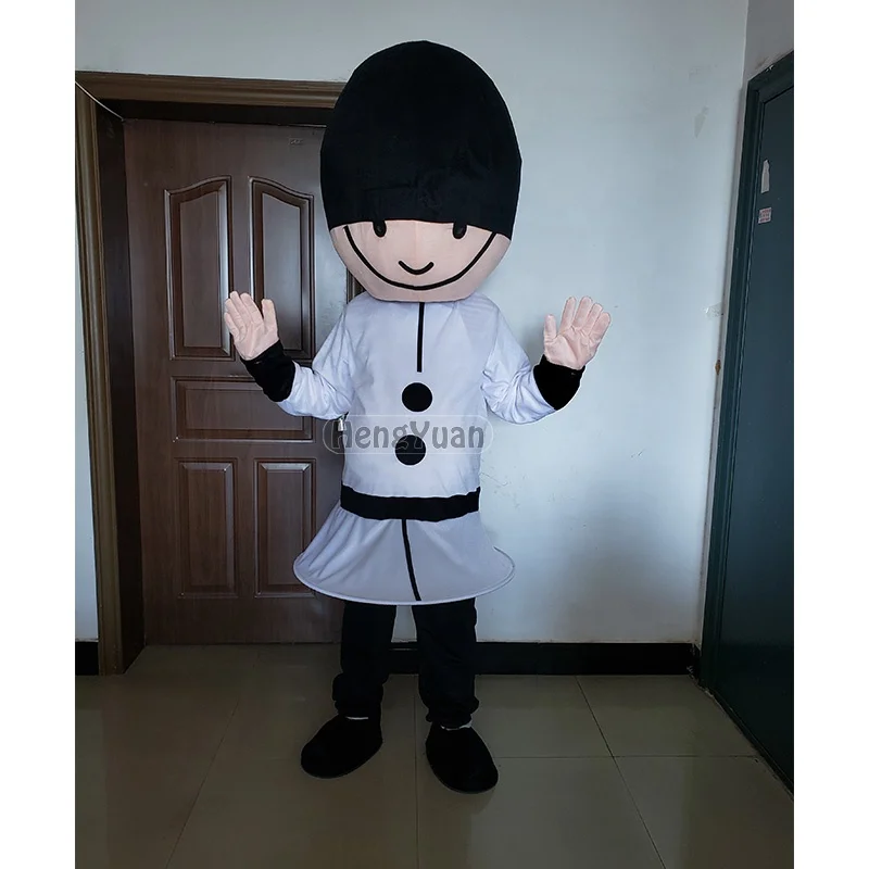 Hengyuan New Design The Bearded Man Mascot Costume for Carnival Party Custom Movie Character Mascot Outdoor Performance Clothing