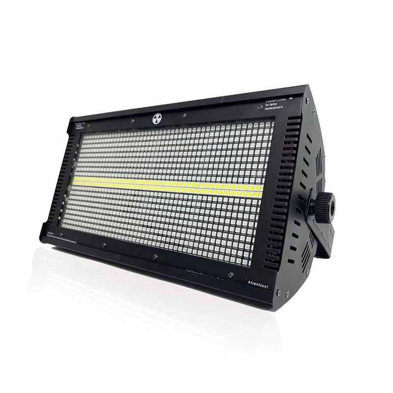DJ disco party stage newest DMX 1000W RGB 3in1 led strobe light with cheapest price