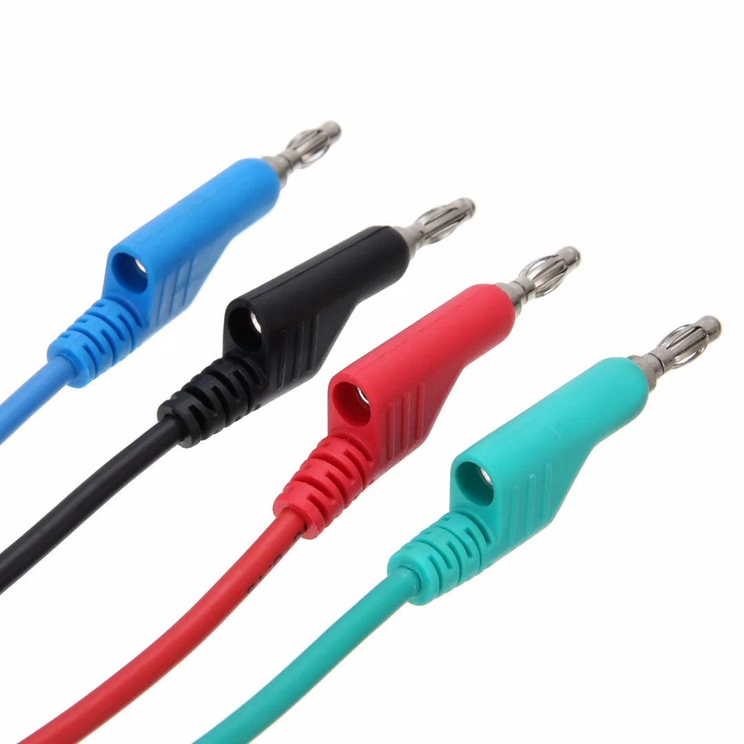 Testing lead with 4mm banana plug,stackable