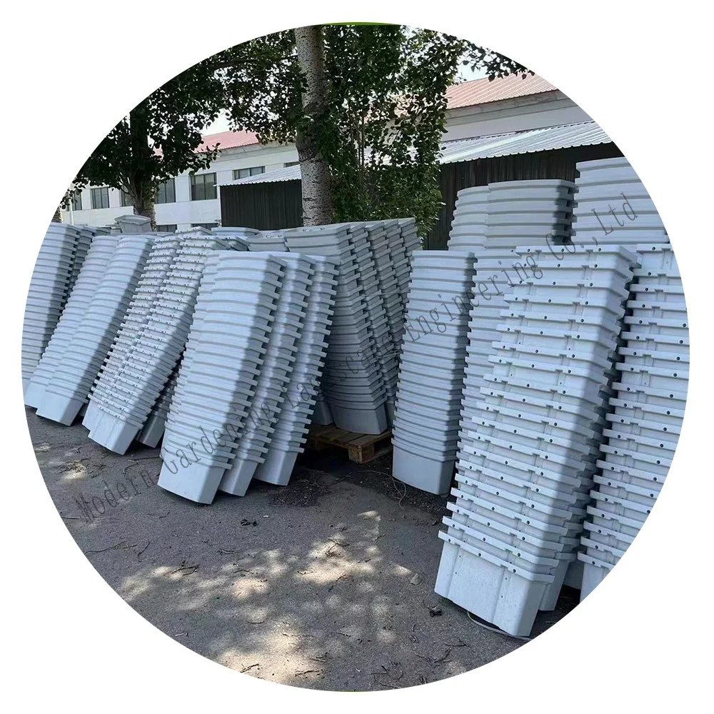 Outdoor Garden Quality Reliable White Windows Planter Box Hanging Plastic Flower Pot