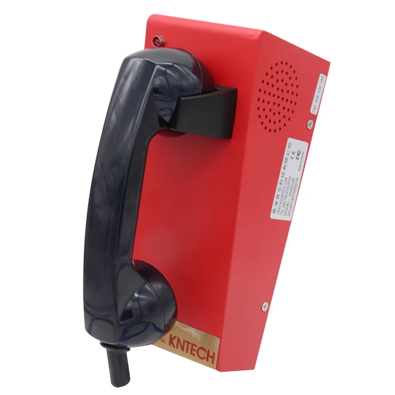 Vandal proof Rugged Desk Auto-Dial Phone Indoor Free Dial Handset Emergency Hotline Telephone for Prison Bank