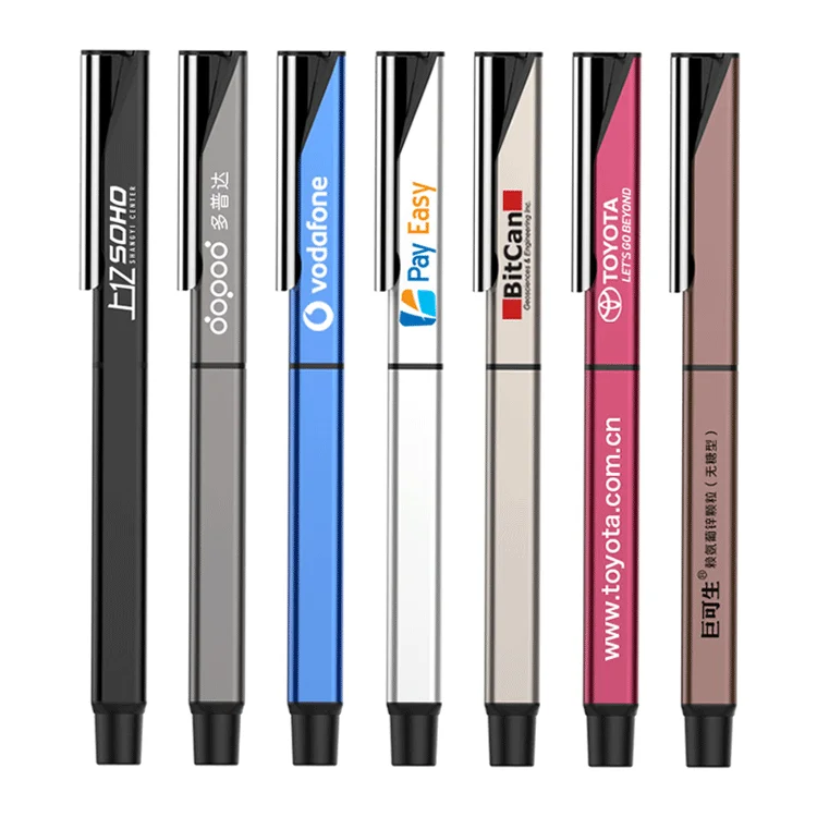 Customized LOGO Sports Promotional Pakistan Clip Metal Ball Point Pens