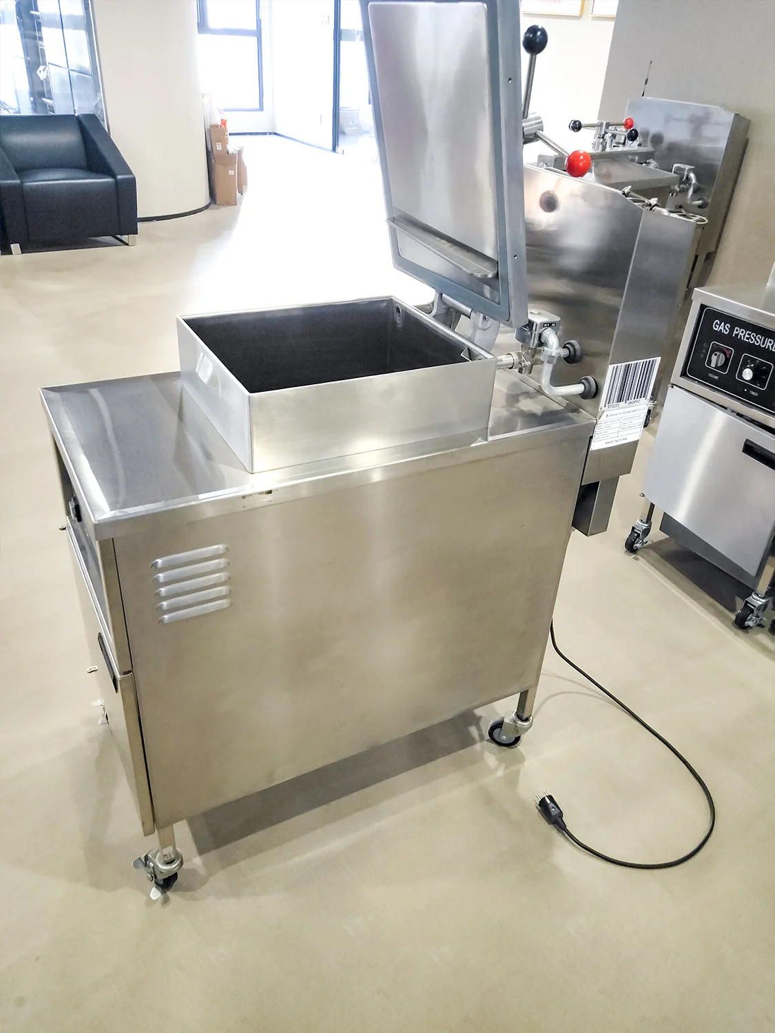 Pfe-600 Electric Commercial Fast Food Pressure Chips Fryer For Cooking Machine/Gas Pressure Fryer For Frozen Chicken