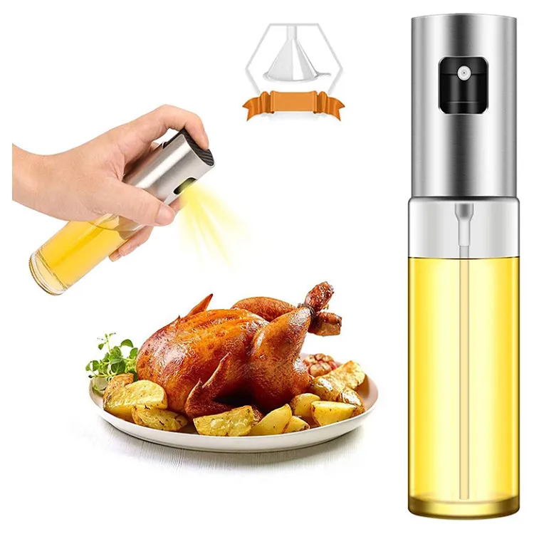 100ml Multipurpose BBQ Salad Baking Roasting Mister Cooking Sprayer  Bottle Olive Oil Sprayer