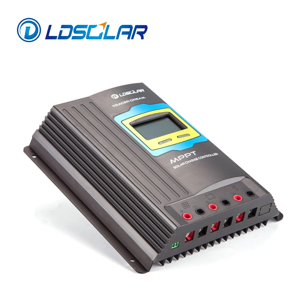 New 20a 30a 40a Lithium iron lifepo4 Battery Charger Regulators Stabilizers 12V 24V 40A Auto MPPT Solar Charge Controller
