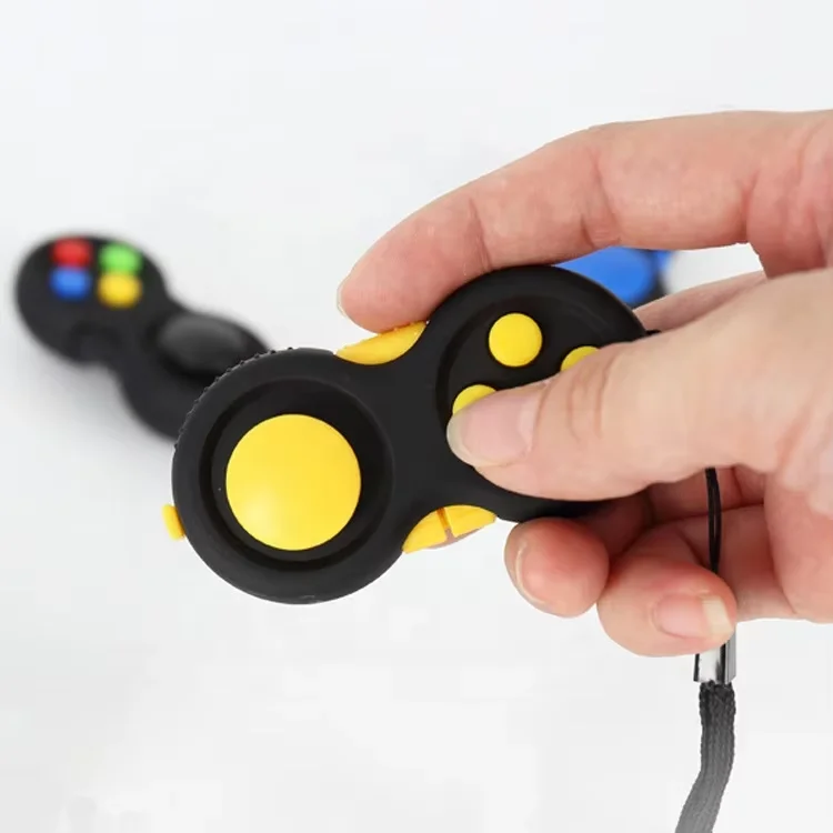2024 Amazon  Hot selling   Stress Release Finger Figet Fidget Controller Pad Fidget Pad Cube Cubos Autism Sensory Toy For Kids