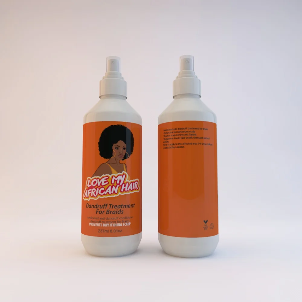 
Professional best wholesale hair treatment bottle Customized product DANDRUFF TREATMENT FOR BRAIDS 