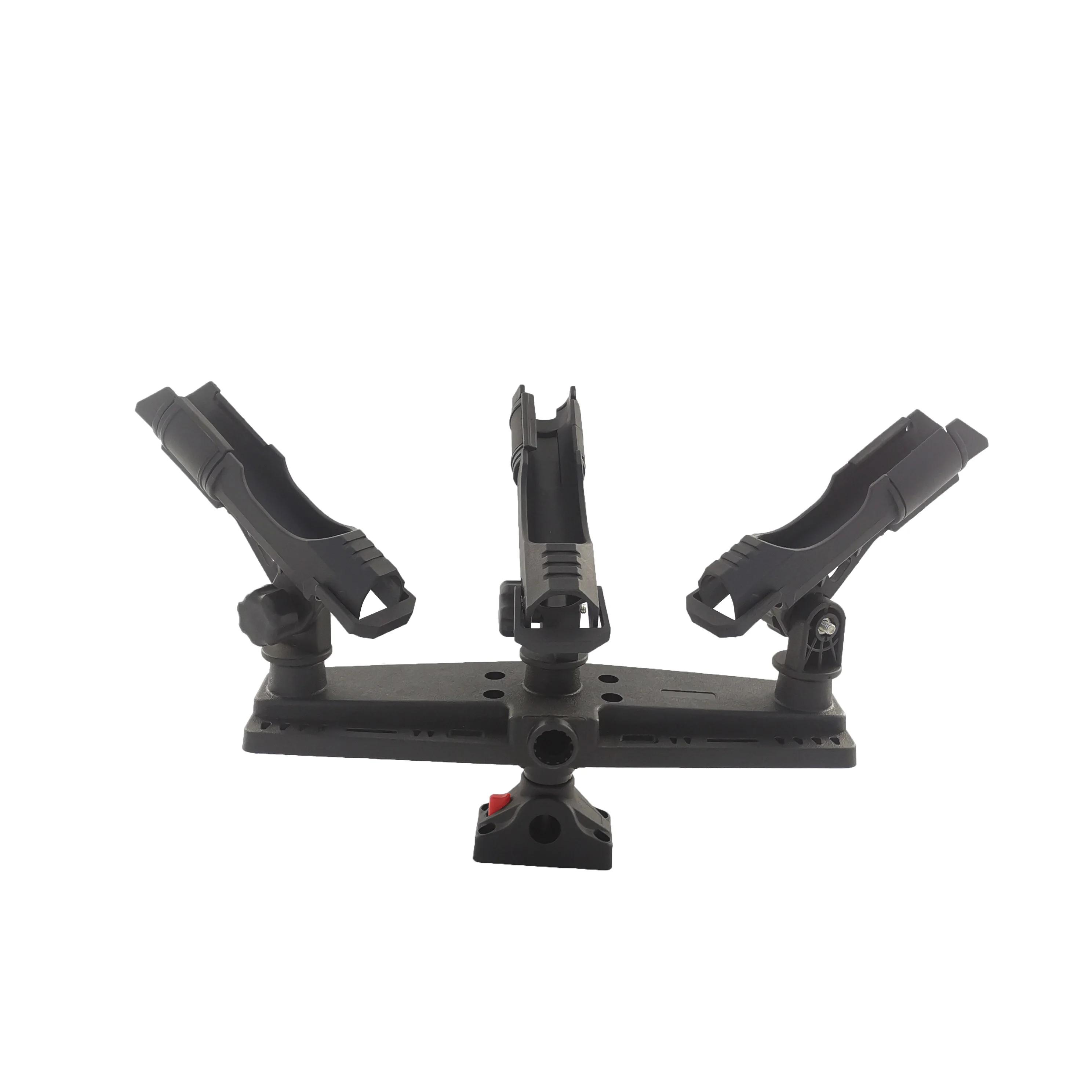 3 Triple Adjustable Multiple Inflatable Pontoon Boat Fishing Pole Boat Rod Holders For Fishing