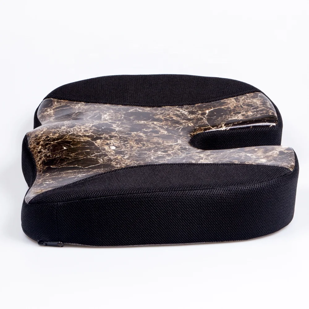 Customized U Shape Memory Foam Seat Cushion coccyx seat pad for Car Seat office chair driver wheel chair with PU Waterproof