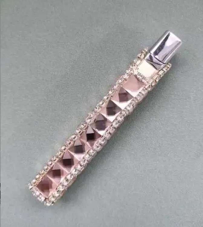 Diamond Lighter Windproof Flame Double-sided Press Lighter Rechargeable lighter