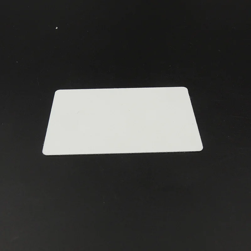 wholesale sublimation aluminum business cards blank bank cards heat press custom name cards