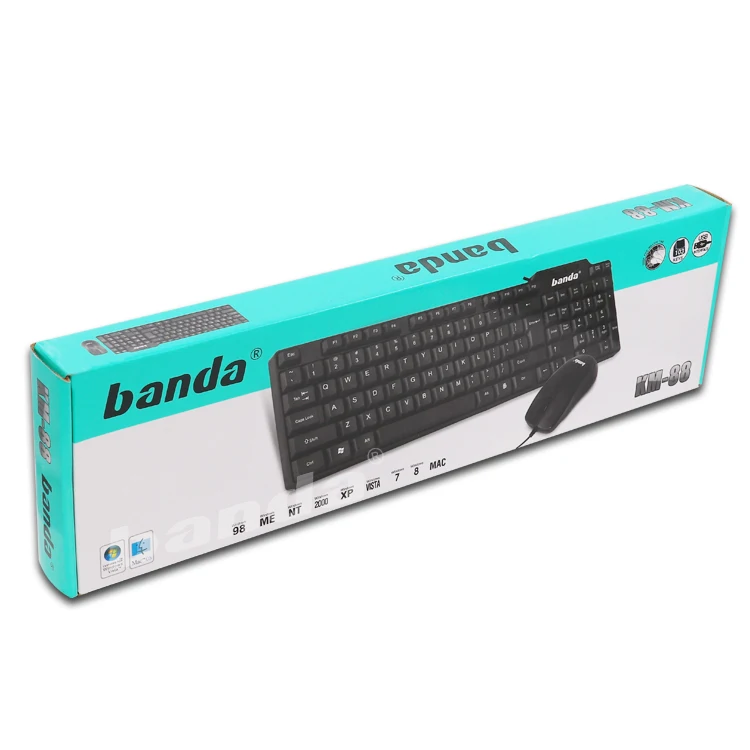 Комплект клавиатуры и мыши с логотипом на заказ 102 клавиш прямые продажи завода