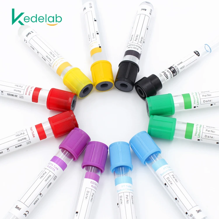 Manufactory price all size vacuum blood collection tube 13*75mm