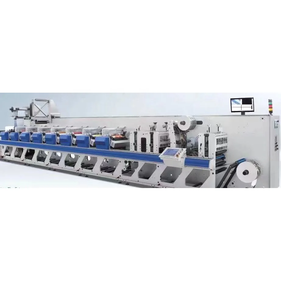 RTRYT-350 best seller 1color horizontal type flexo printing machine with full servo china factory