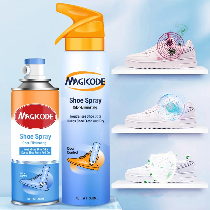 New Arrival Shoes Senct Removal Spray Anti-bacterial Shoes Odor Remover Eliminator Aerosol Spray