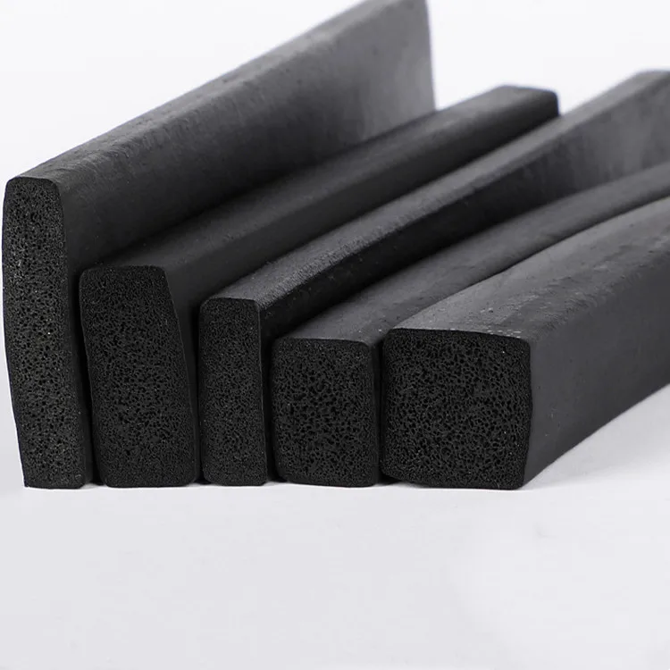 Foam rubber profile boat marine rubber seal strip