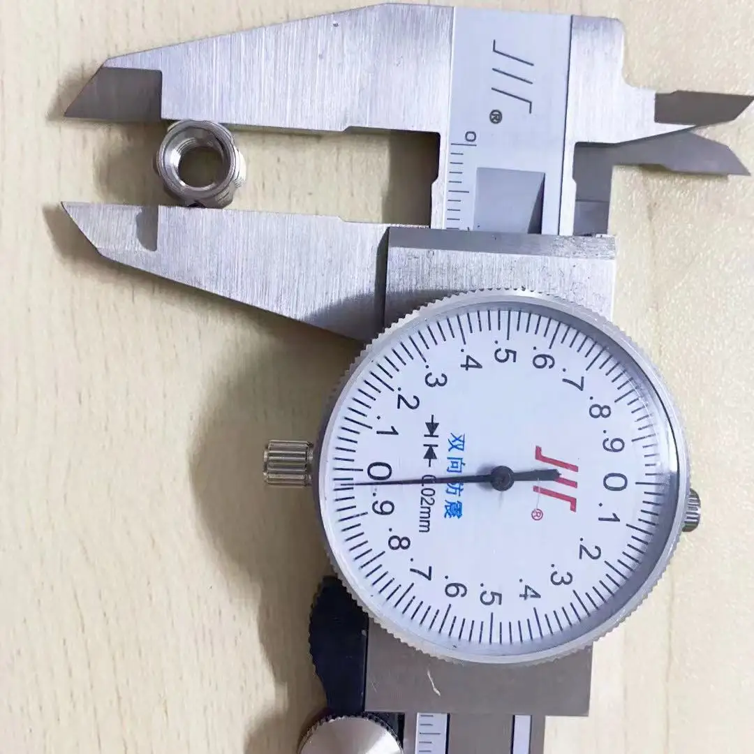 1/4-20UNC  Furniture Connector Parts Stainless Steel 303 Furniture Wooden Insert Nut