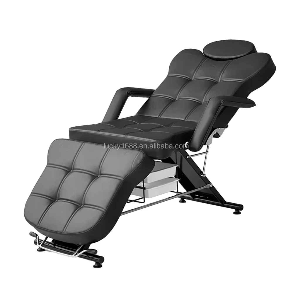 Manufacture portable salon furniture adjustable facial spa bed body massage table