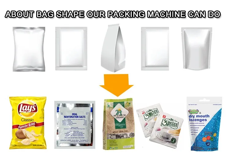 KV automatic Dried Abalone doypack packing machine price