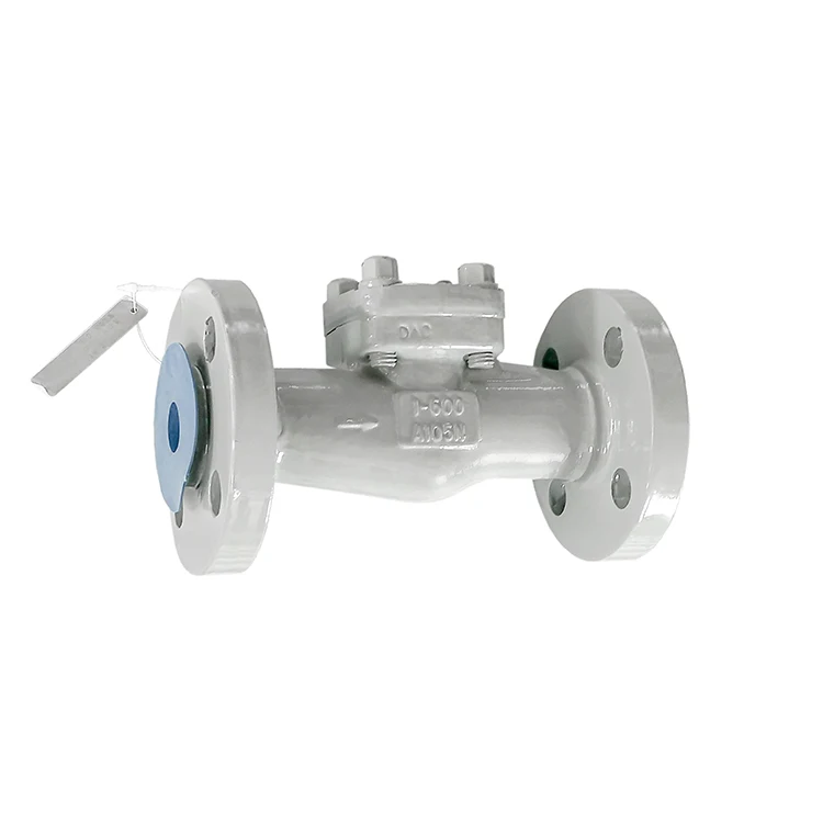 
No oil degreasing integral forging flange lift check valve 