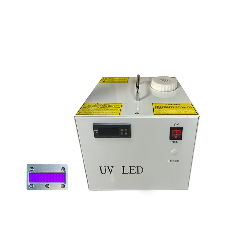 LED UV Curing Lamp Water Cooling System Print Heads for UV Printer Flatbed Printing with Chiller Lamp Size 50*15MM 18 80 1 - 50