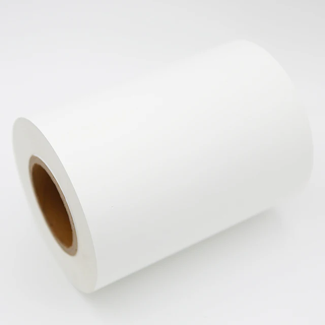 Wholesale Waterproof Self Adhesive PP Synthetic Sticker Paper Roll for printing