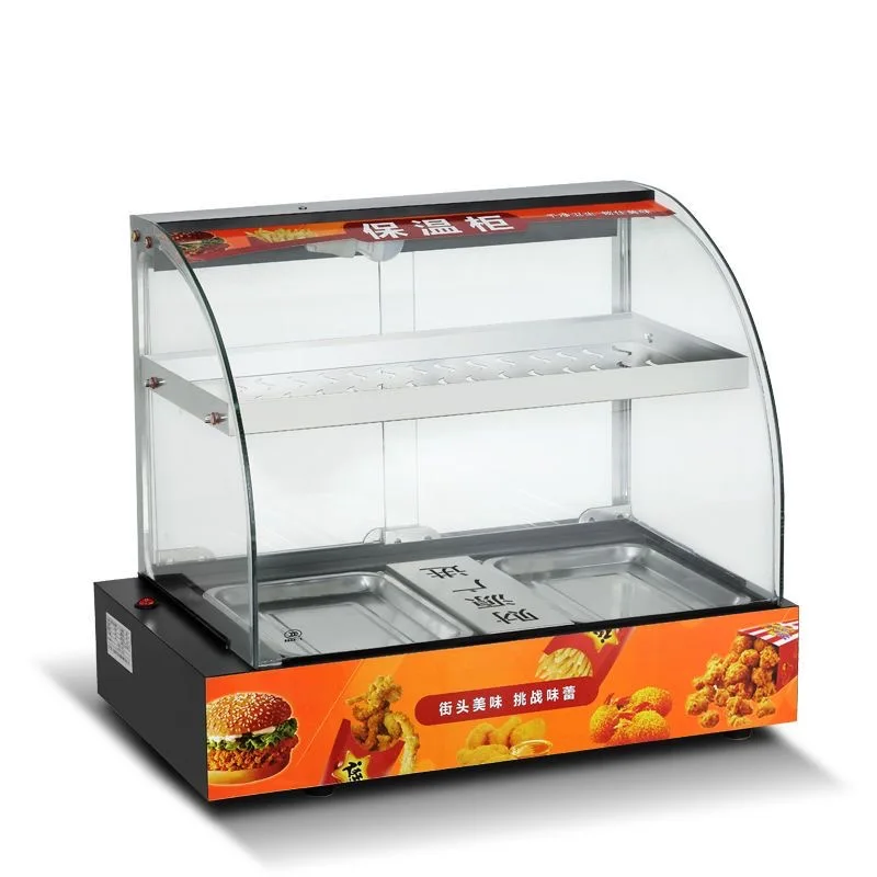 Heating table small glass steamer steamed bun cabinet fully automatic steaming bun furnace insulation cabinet steamed buns