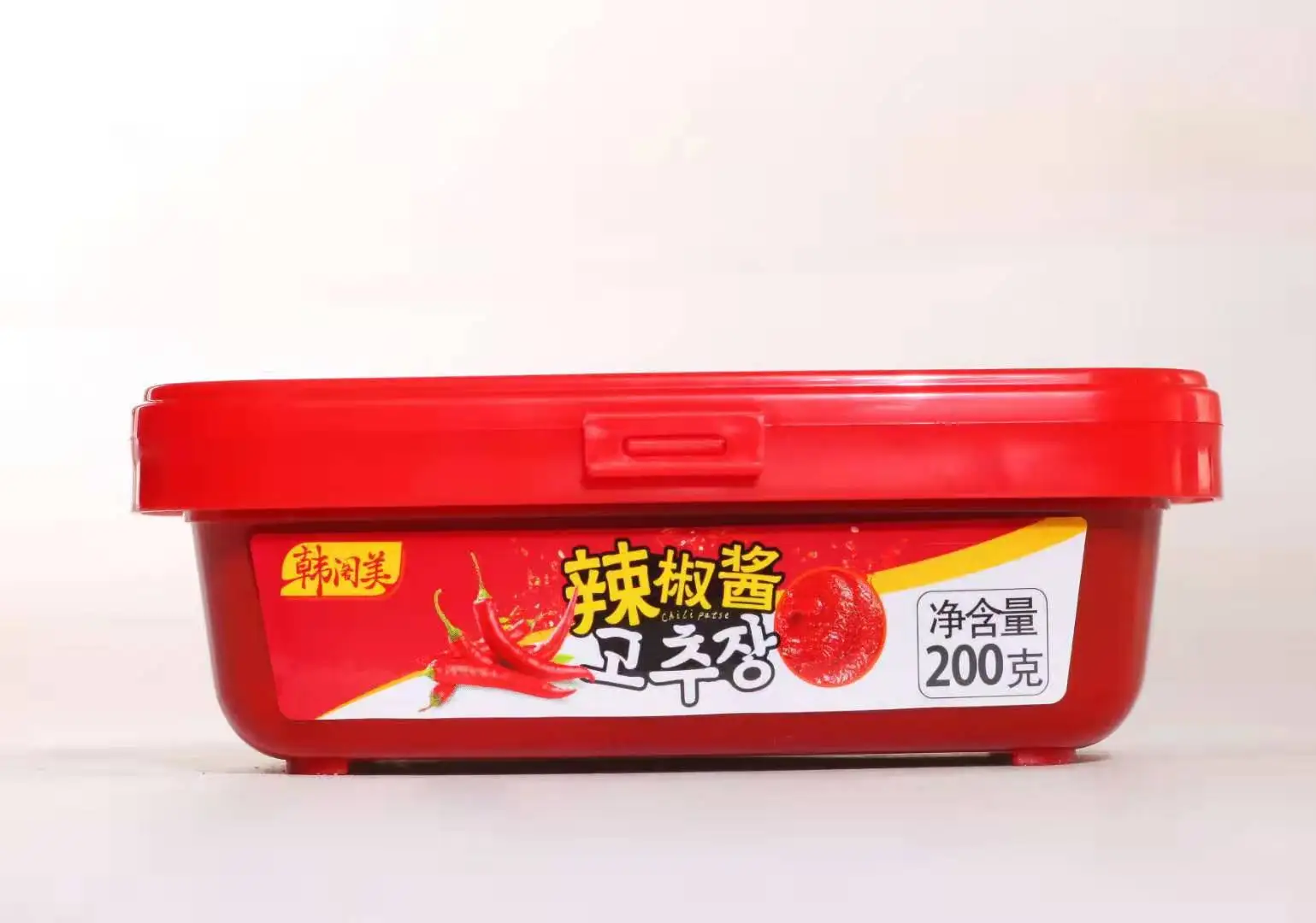 0.2kg chilli paste Chinese chilli sauce manufacture for Korea