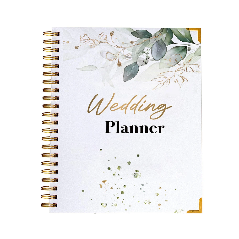 Wholesale Custom Couples Engagement Journal Memory Book Wedding Planner Book Notebook and Organizer for the Bride