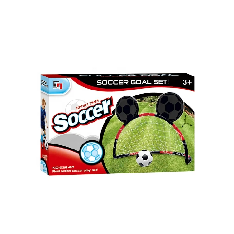 
mini plastic sport game kids play set football door toys soccer gate toy 
