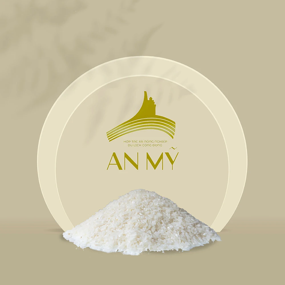 Vietnam Tasty Aromatic Kind Sticky Flavor Medium Grain Rice With White Color
