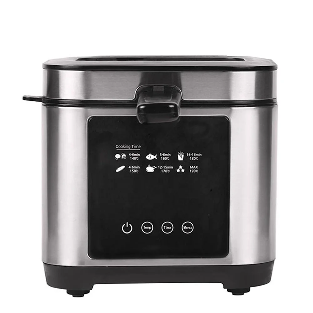 automatic deep fryer  machine  electric deep fryer 2.5L 1200W oil deep fryer