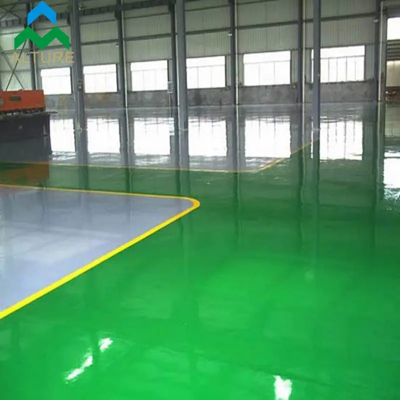 High Strength Metallic Powder Epoxy Floor Coating for Shopping Mall