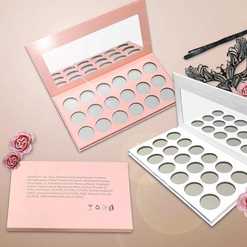 OEM custom Makeup vegan Eyeshadow Palette Vendor Custom Private Logo DIY Eyeshadow Pallet