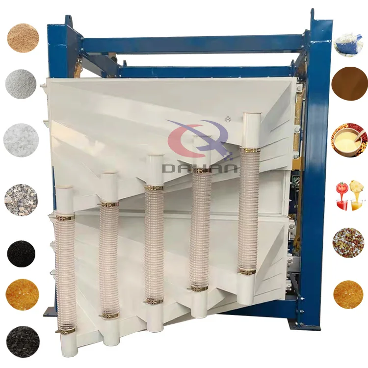 Electromagnetic Materials Tumbler Powder Swing Rectangular Square Gyratory Machine Grading Mobile Vibrating Screen