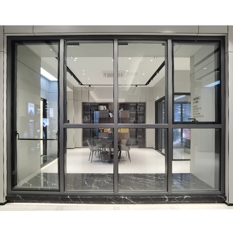 Hihaus building material facade supply tempered glass unitized aluminum curtain wall