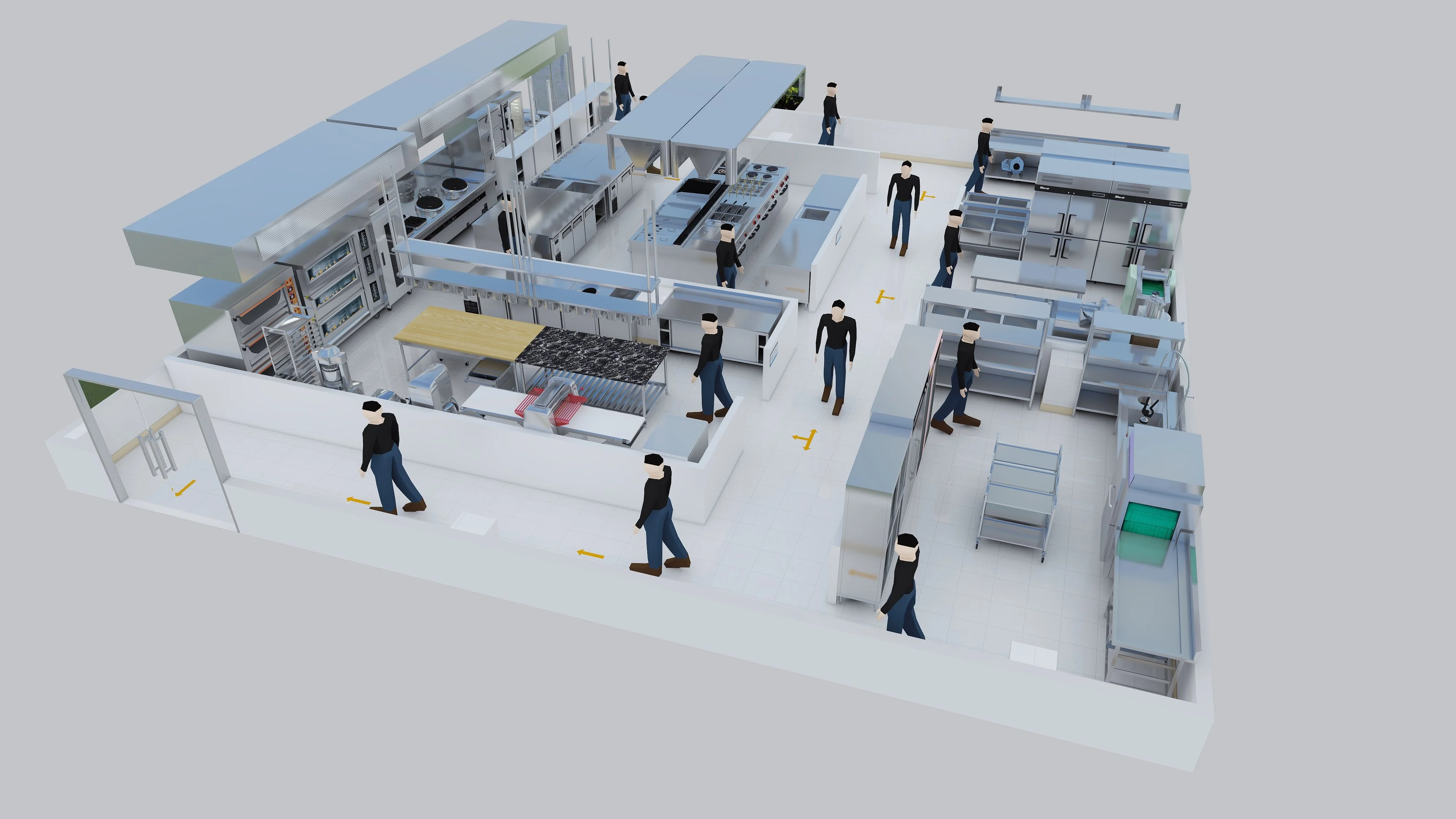 Kitchen Equipment Fast Food Used For Restaurant