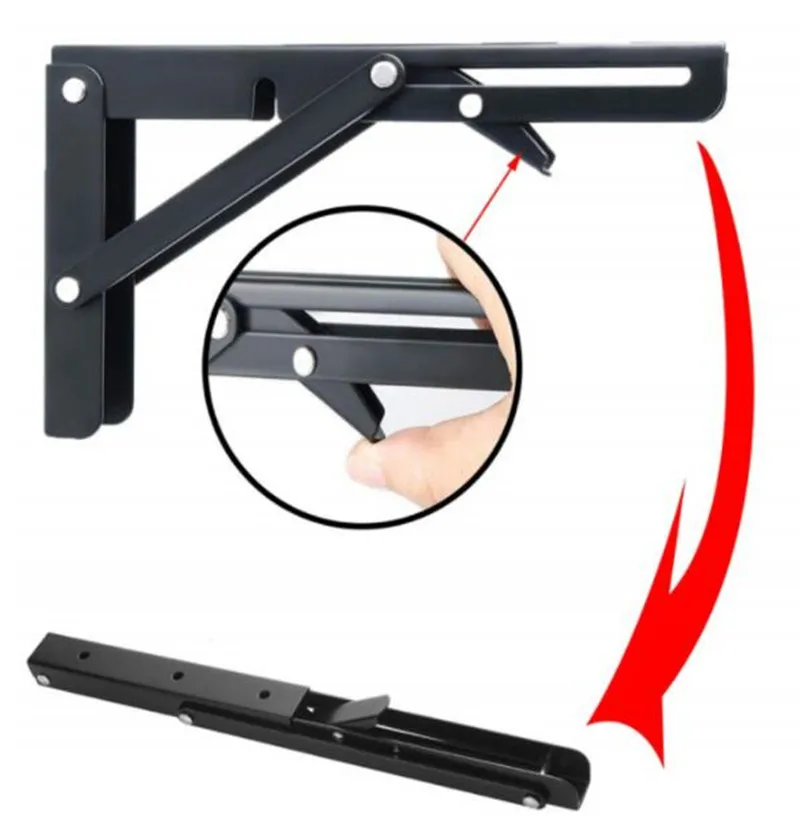 Wholesale Flat Sheet Metal Cast Iron Metal Shelf or Shelving Floating L Brackets