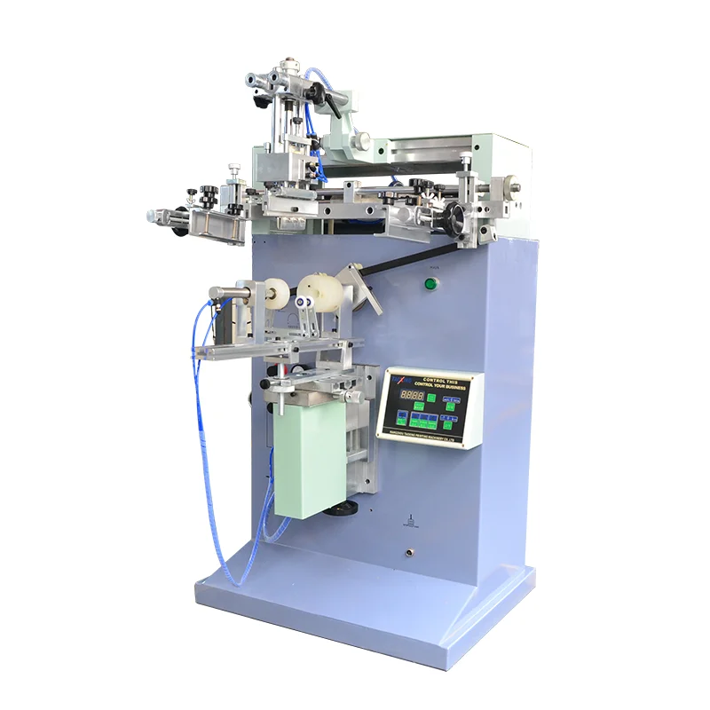 Curve Surface PP Cup Print Bottle Screen Printing Machine On Plastic Cups Glass Bottles