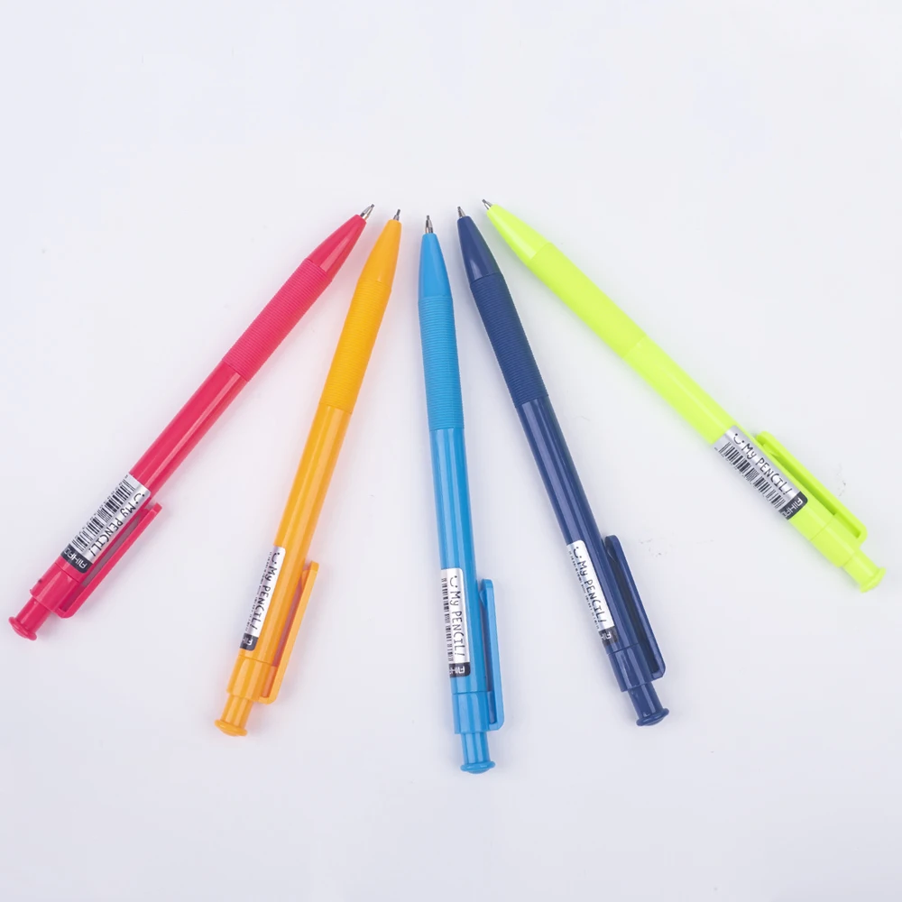 Aihao Multicolor School Student stationary Mechanical Pencil Set 0.5mm