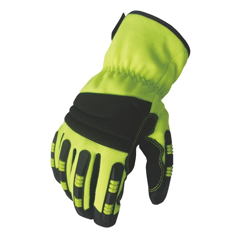 
Cold Protection 5 Cut Resistant Hand Protection Machinist Working Safety Impact Gloves 