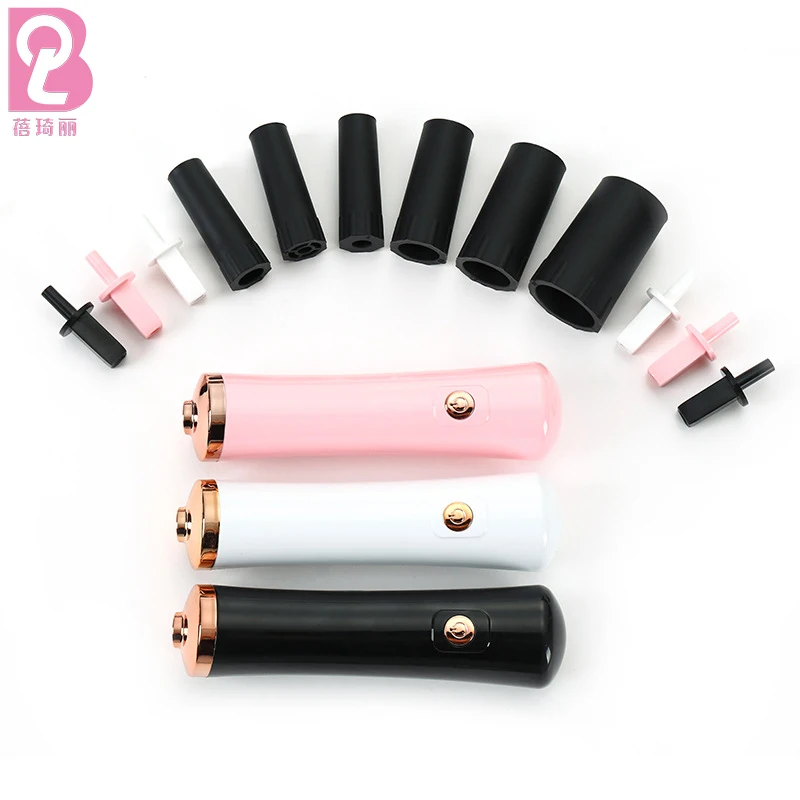 Beiqili Pink Electric Tattoo Ink Shaker,Electric Nails Polish Eyelash Glue Pigment Liquid Shaking Shaker Machine