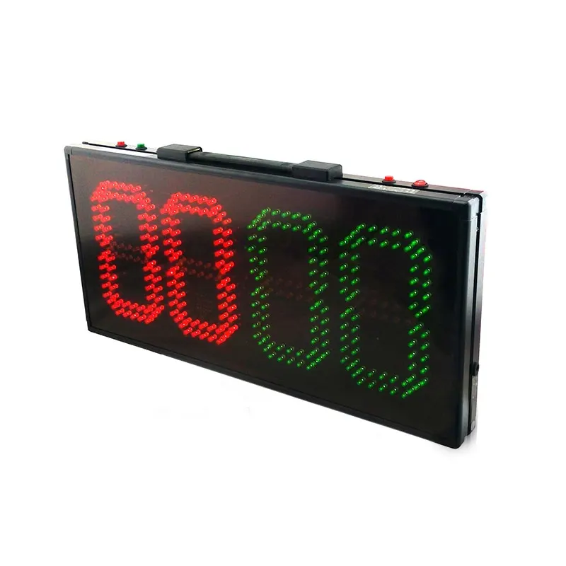 Good quality portable LED display soccer player substitute board