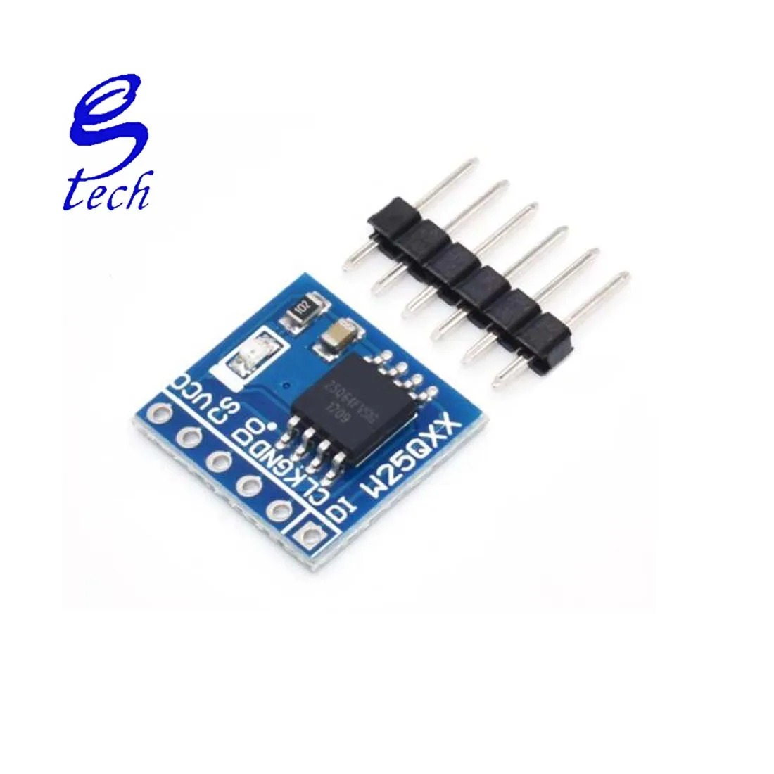 Модуль хранения вспышки большой емкости W25Q128, хорошая цена, высокое качество, интерфейс SPI BV FV STM32, код W25Q128