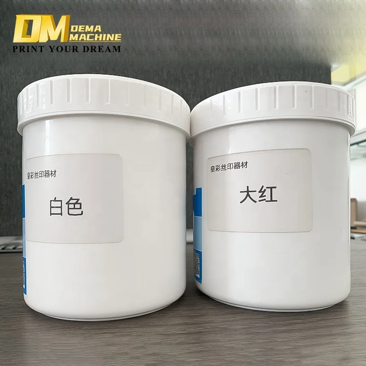 DM PVC PP PET ink water transfer printing Eco-Friendly screen printing Ink for plastic bottle