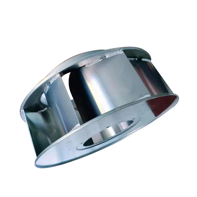 Заводская продукция, изогнутая алюминиевая центробежная крыльчатка вентилятора