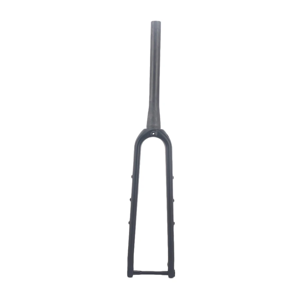 Winowsports Carbon Gravel Fork 700*50C 50mm Offset 100*12mm Thru Axle Hidden External Cable Gravel Bike Front Fork