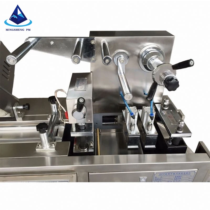DPP-80 Small Aluminum Plastic tablet capsule Blister Packing Machine