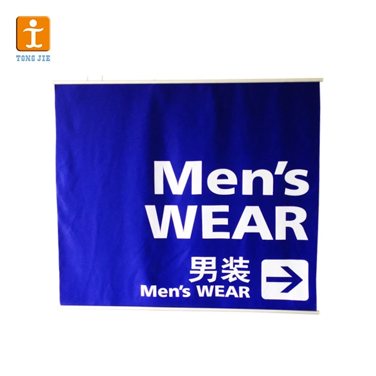 Custom scroll poster flag Anime character street advertising character endorsement hanging scroll flag